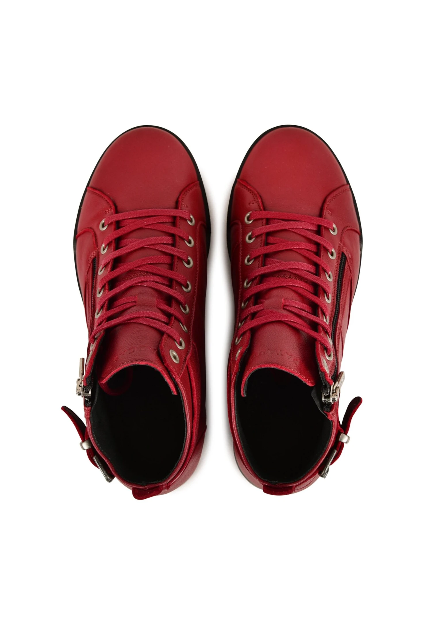 Pataugas Palme F4G - Sneakers Alte - Deep Red - immagine 3