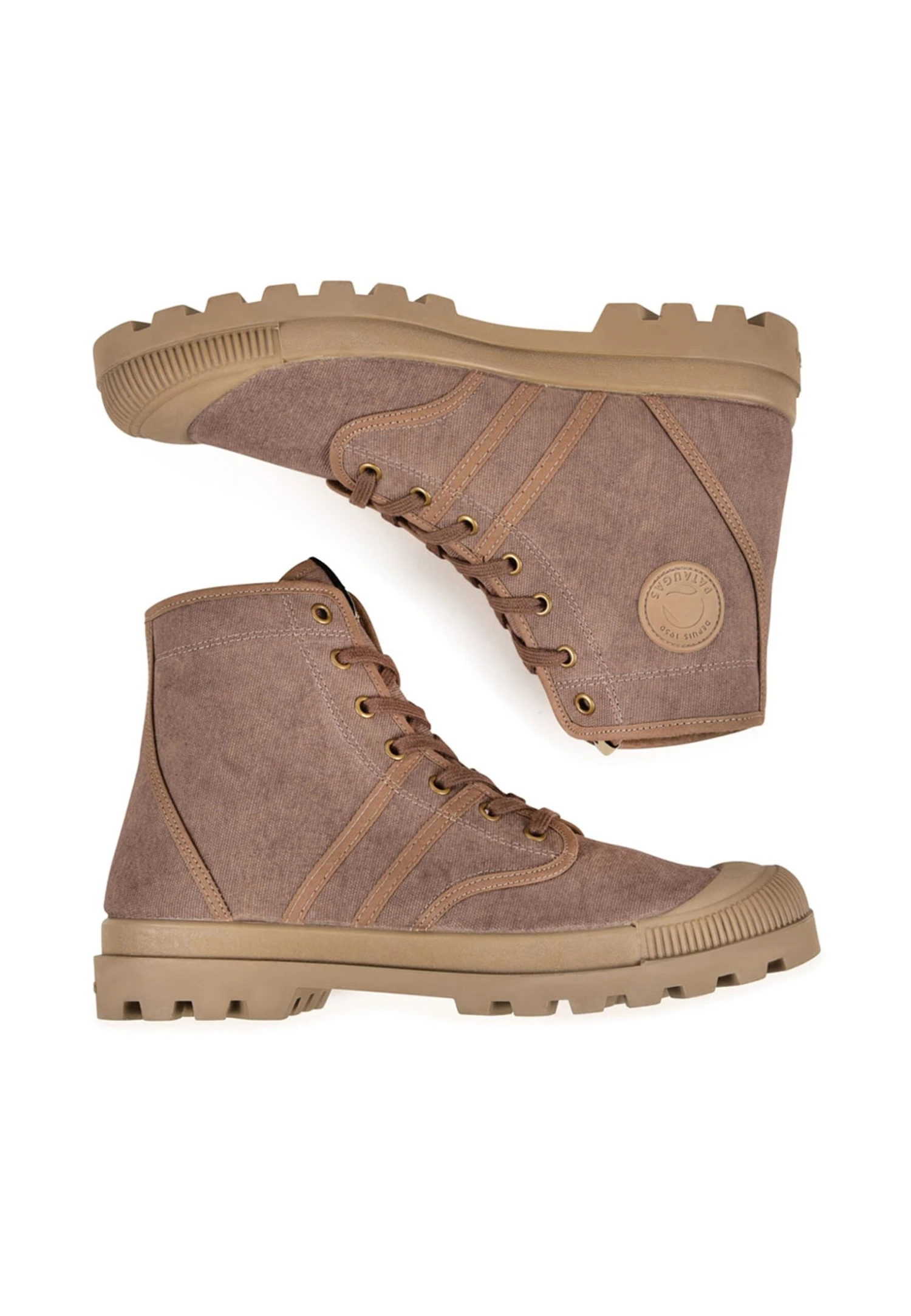 Pataugas Originale T H4GStivaletti StringatiTaupe Uomo Stivaletti/Stivali P1012N00Y-B11 - immagine 3