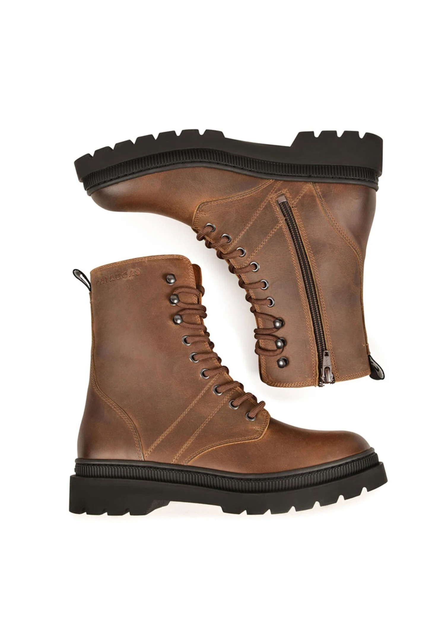 Pataugas Wanda/Wl F4I - Stivaletti Stringati - Ochre - immagine 5