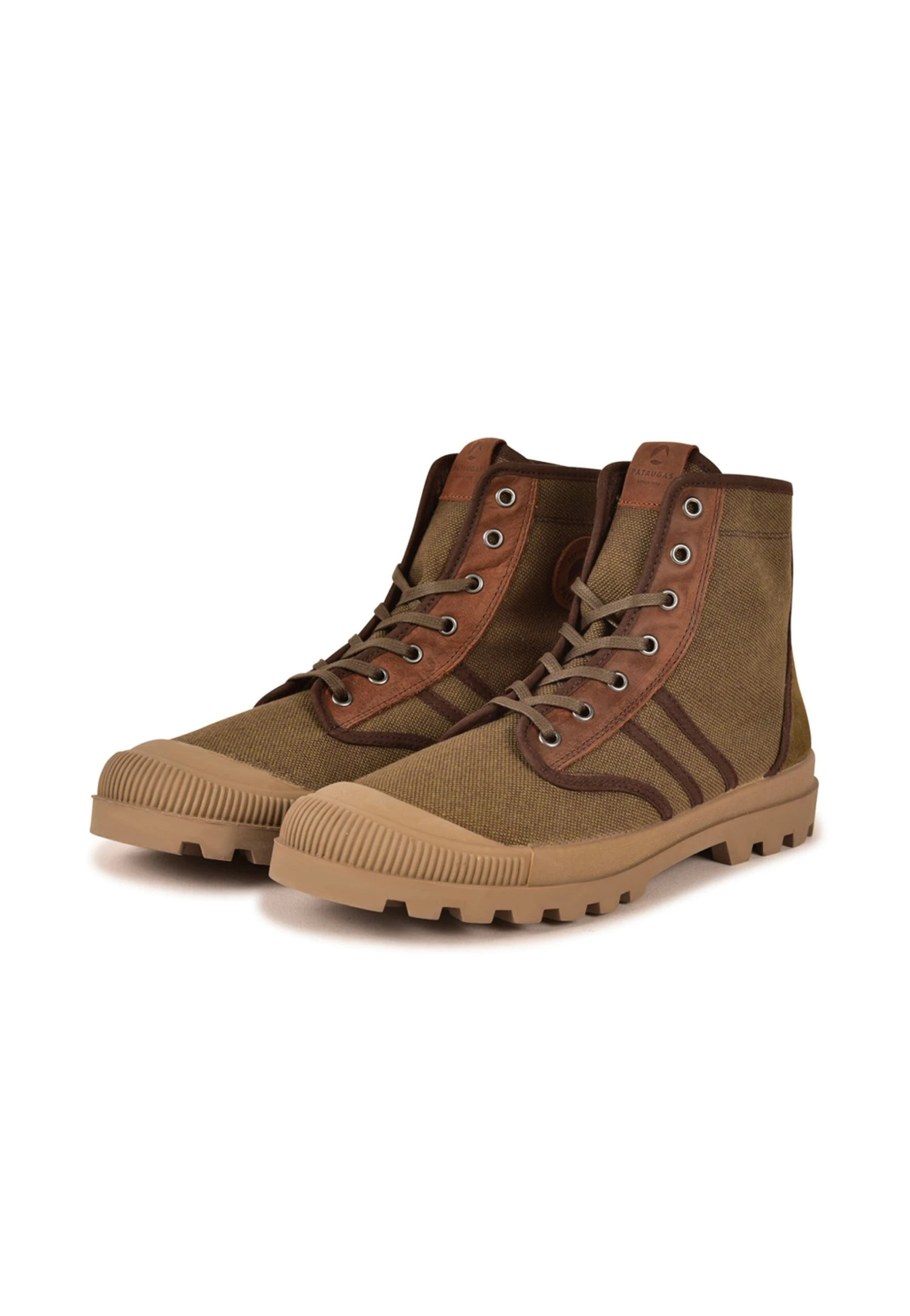Pataugas Authentique M/Mixtc H4H - Sneakers Alte - Khaki - immagine 2
